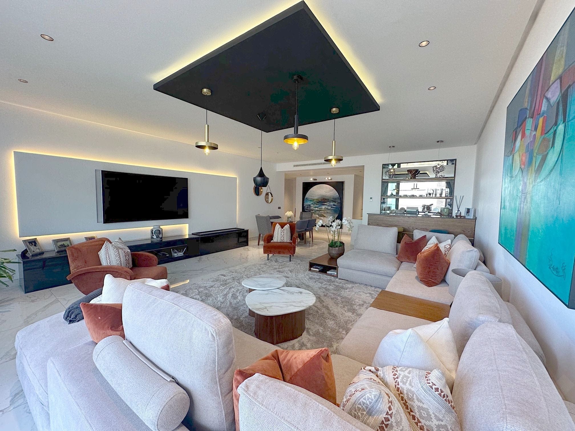Ain Diab - 3-Bedroom Seafront Apartment, 208 m²