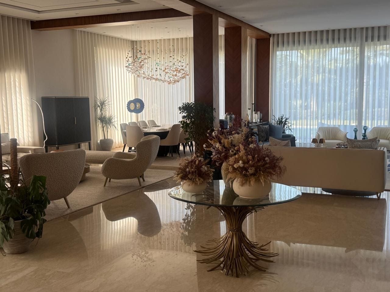 Villa de réception — Séjour
