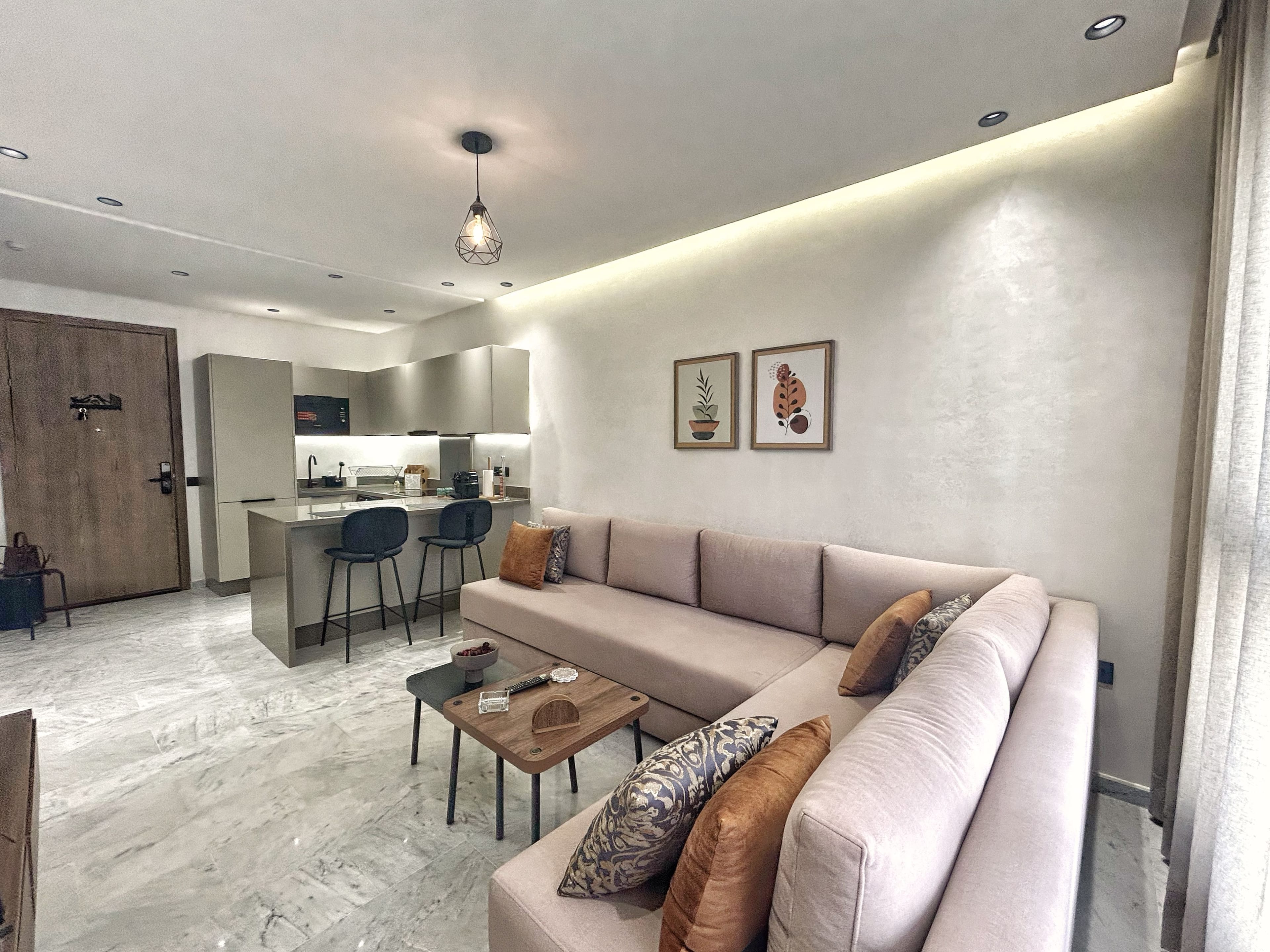 Studio prestige Palmier – Casablanca, meublé, clés en main — Autres