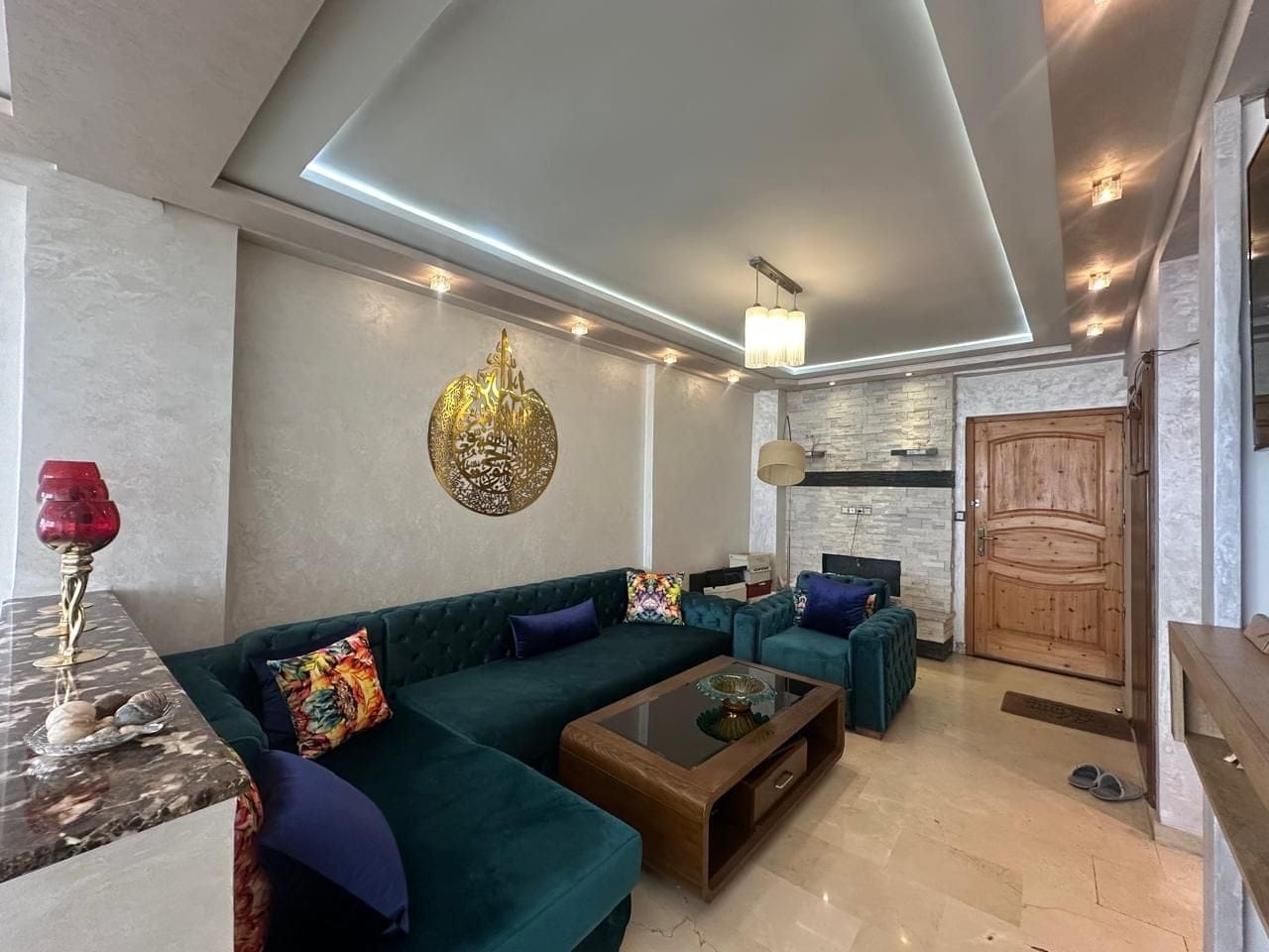 شقة بغرفتين حي الأميرات | تصميم معاصر، إطلالة على المدينة