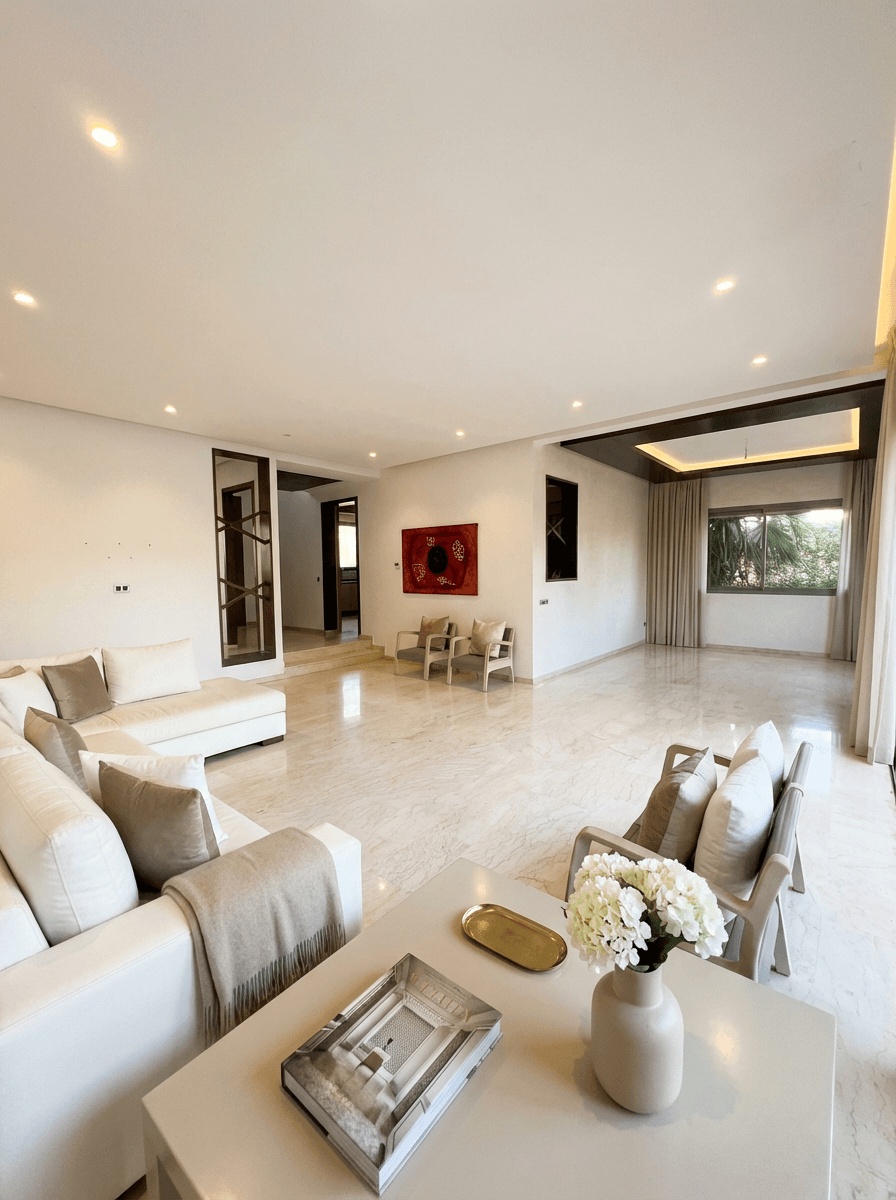 Villa lumineuse — Séjour