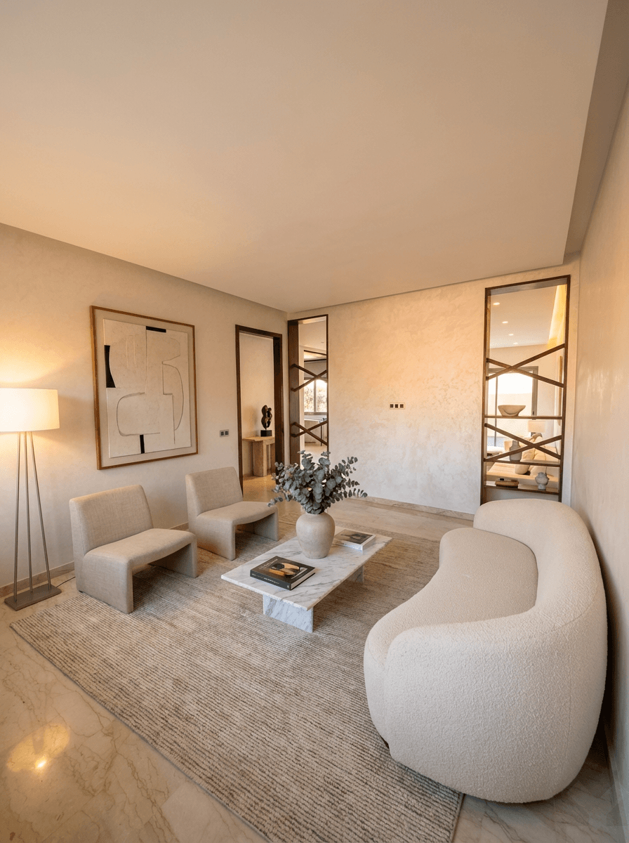 Villa lumineuse — Séjour