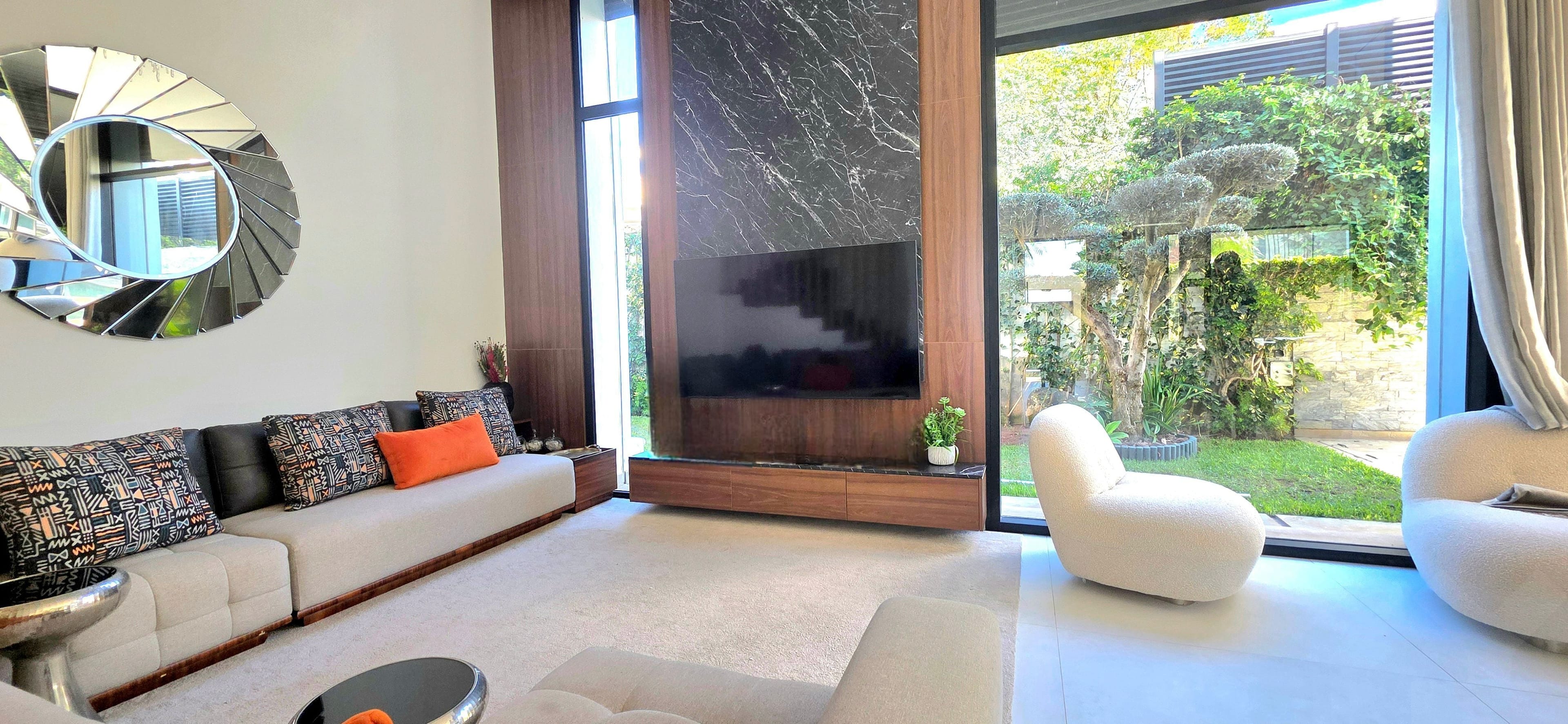 Villa contemporaine — Chambres